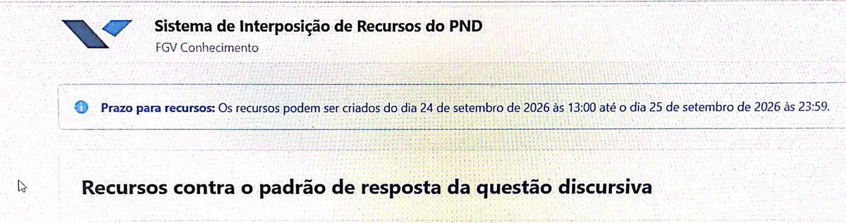 inobstante's tweet photo. De acordo com o sistema da PND, podíamos criar recursos desde 13h. Sim, só se for com o gabarito preliminar que foi liberado na rodela do cu deles! https://t.co/DIT5l017Wc
