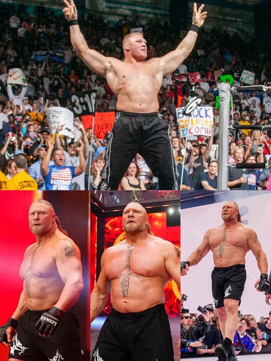 _RK_Oh_No's tweet photo. Time when Brock was dominating the whole wrestling industry 🔥 https://t.co/ta5G2NDnIP