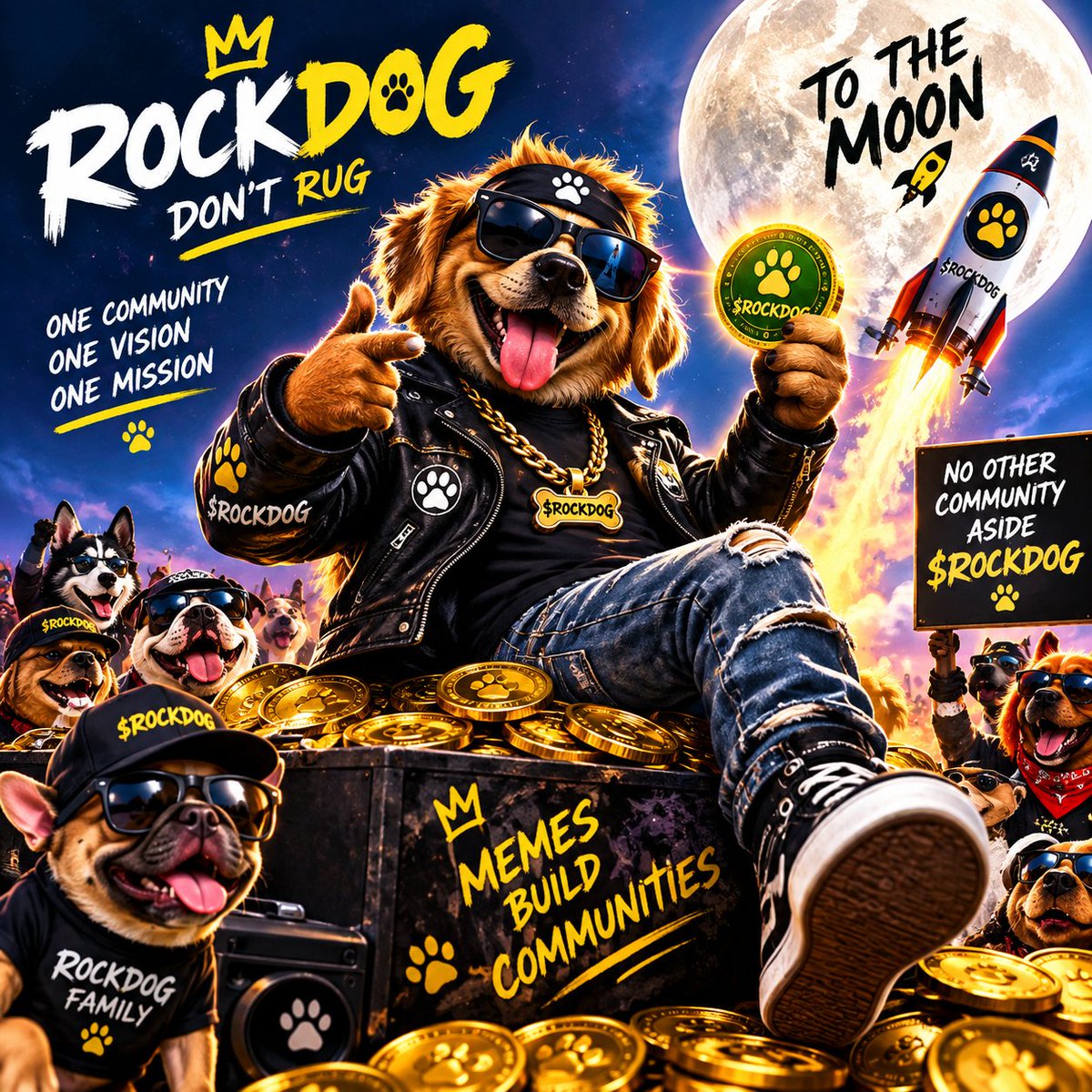 ROCKDOG4U's tweet photo. When  $ROCKDOG Call I answer hahahahaha first to do this 😄😄😄😄😄 https://t.co/gNGLygkyVl