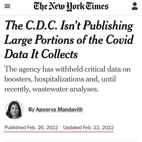 lcbarbarian's tweet photo. Now, in 2026, @NBCNews is recognizing the government’s role in lying to the public about COVID. 

The government has been artificially reducing the virus’s burden through manipulation of tracking data 

Interestingly, epidemiologists were sounding the alarm 4 years ago. https://t.co/2akgghELbO