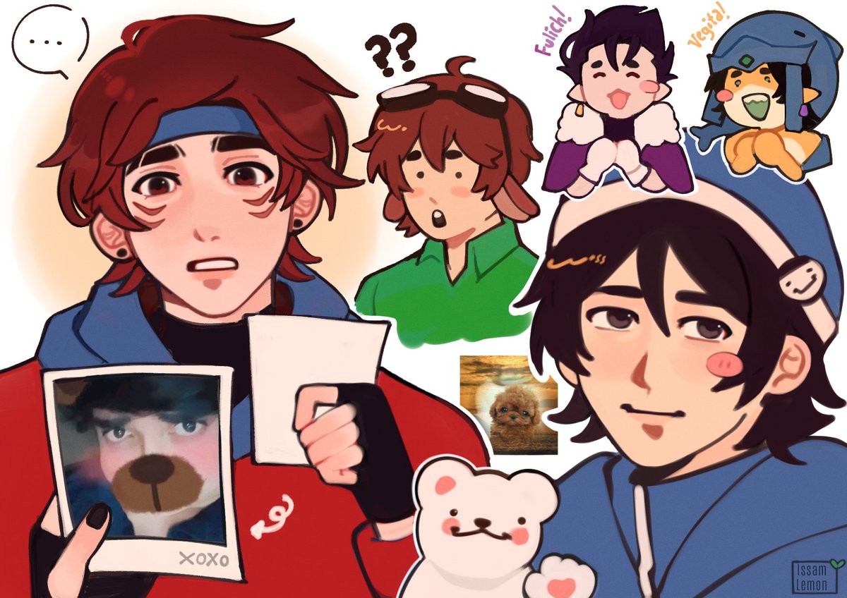 issamlemon's tweet photo. dibujitos #QSMP #qsmpfanart #fanart https://t.co/lyUKa6cGPQ