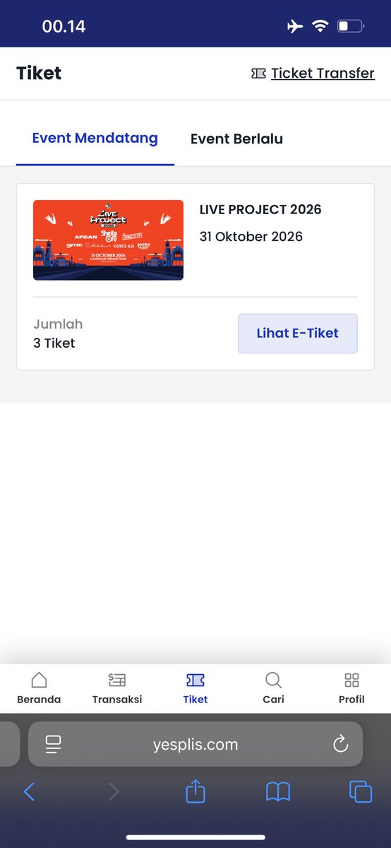 terputri's tweet photo. wts cancelan 3 tiket premium
tanggalnya tabrakan sama kegiatan lain
dm, nego sampe dapet
bisa cod mendekati hari h langsung berupa gelang https://t.co/q6qHDXNmgN