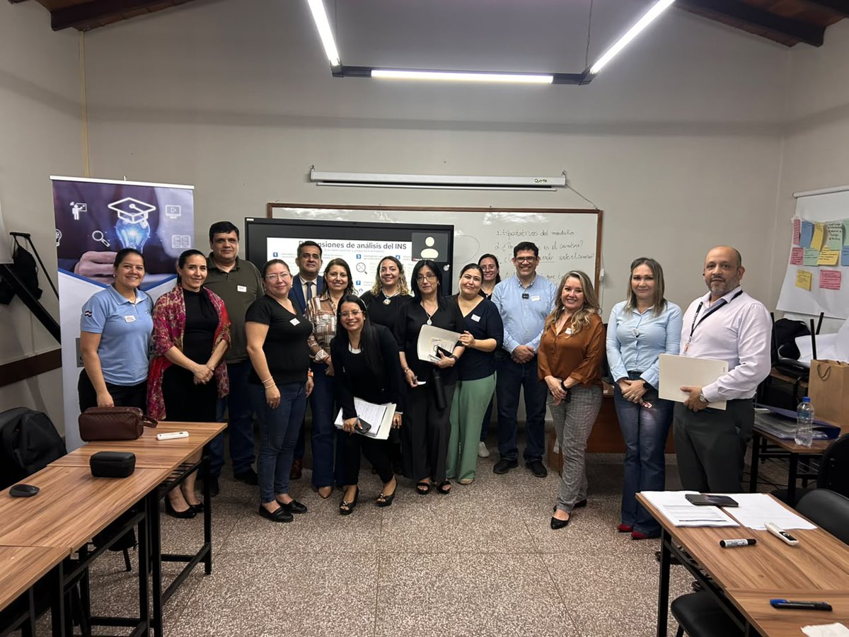 InstitutoPy's tweet photo. El INS fortalece la gestión, el liderazgo y la innovación pedagógica en la capacitación en salud pública

https://t.co/smI65ooq0A https://t.co/akTX51BFH9