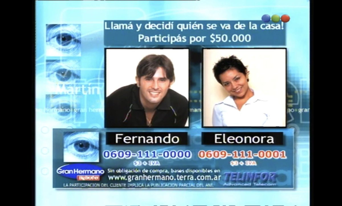 Teleuruguaya's tweet photo. Para los sorprendidos porque en #GranHermanoUY las placas de nominados son de 2 personas, sepan que GH empezó en 1999, no en 2022.

Así es en esencia. El toque moderno es que dejan 3 para que el líder pueda salvar y dejar a 2, porque en el origen el concepto de líder no existía. https://t.co/w6OWU4qeKW