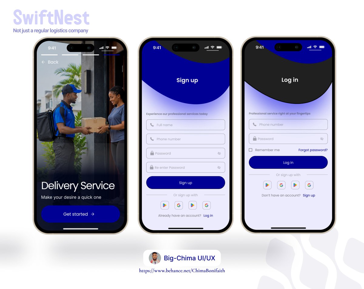 chima78922's tweet photo. SwiftNest, not just a regular logistics app.
#24settembre2026  #logistic #mobileapp https://t.co/NoyLILkLIN