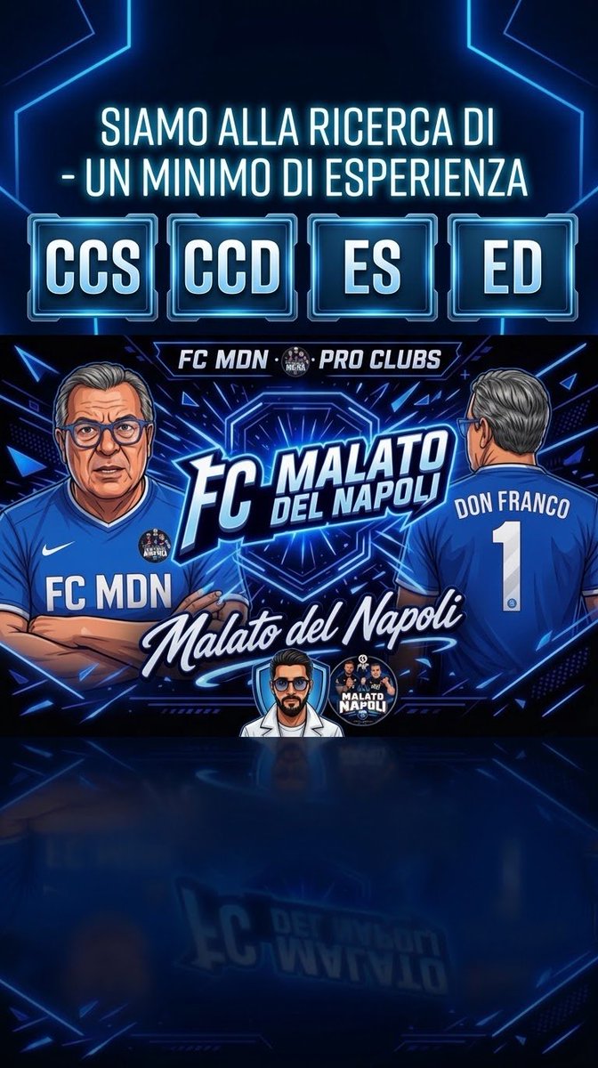 FCMDN__Napoli's tweet photo. Fatevi avanti @NewsProclub @pctransfermarkt @ProClubITALIA https://t.co/8NnkrArfTw
