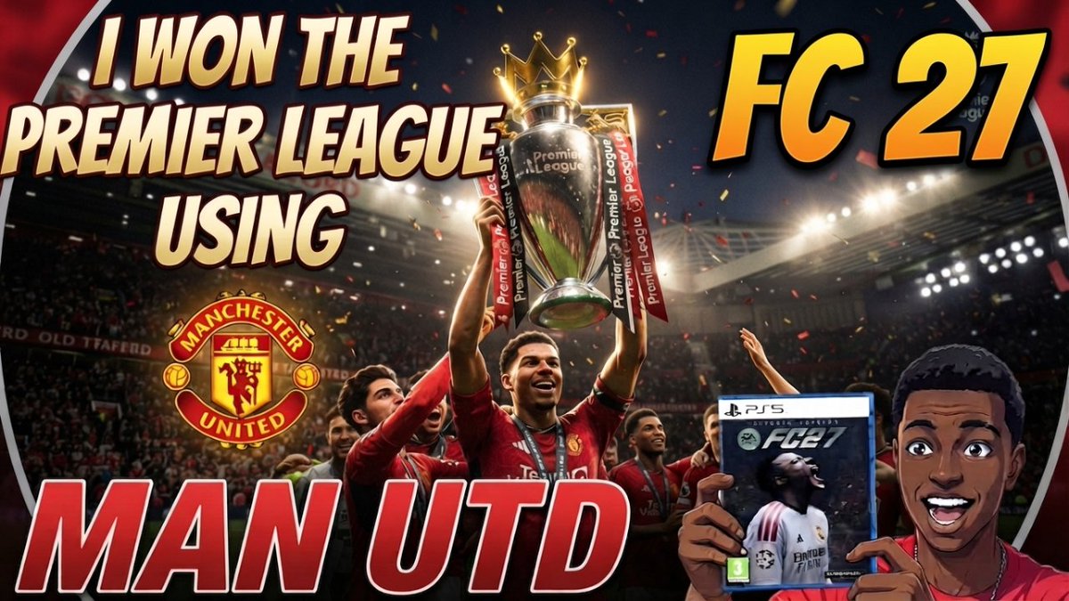 RIFFLEMAN88's tweet photo. New Fc 27 Gameplay on Yt https://t.co/qAP7M8YgIM "check it out" #fc27 #EASPORTSFC27 #eafc #manutd https://t.co/nUZGj8169b