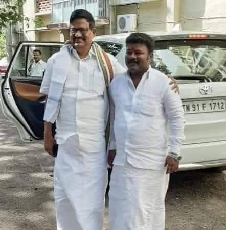 WeDravidians's tweet photo. M.P. Ranjan Kumar is the president of the Tamil Nadu Congress Committee's Scheduled Caste (SC) Department.

Important Lead in #Veeramani POCSO Case!

What would #Vijay do now? #TVK
What would #ManickamTagore do now? https://t.co/ob2WWoKEU6