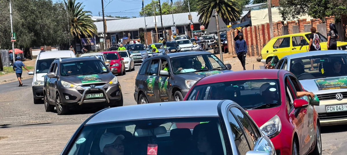 OnsBaizaNie's tweet photo. π’π Mangaung, the PA has arrived! π₯πΏπ¦
Our Patriots took to the streets today in a powerful motorcade ahead of this weekendβs PA Manifesto Launch.
The energy is building. The message is clear. The people are ready. π
#OnsBaizaNie #Vision2026 #MaakToe https://t.co/KZGyWYwT14