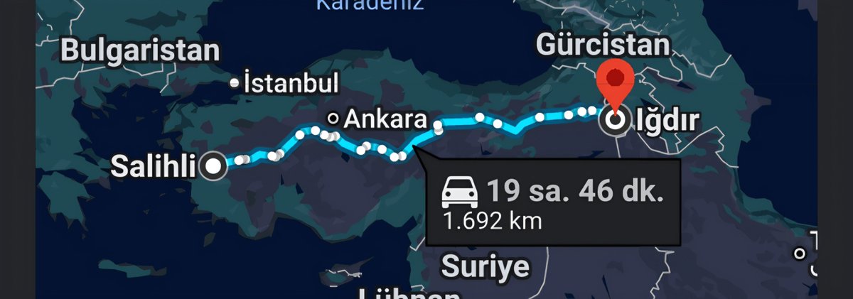 yemregencer's tweet photo. Sadece 1692 KM... iki kardeş için ne kadar uzak olabilir ki! Ya da iki eş için ... Aile olmak için ne kadar km gerekebilir! Aile yılında #ilemrihaktır #ilemrimüjdesi #AileBirliğiMesleğeBakmaz #AileYılındaİlEmri #AileyılınayakışırİLEMRİ #AilelerSınıftaKaldı @RTErdogan https://t.co/Pt6H10GSbL
