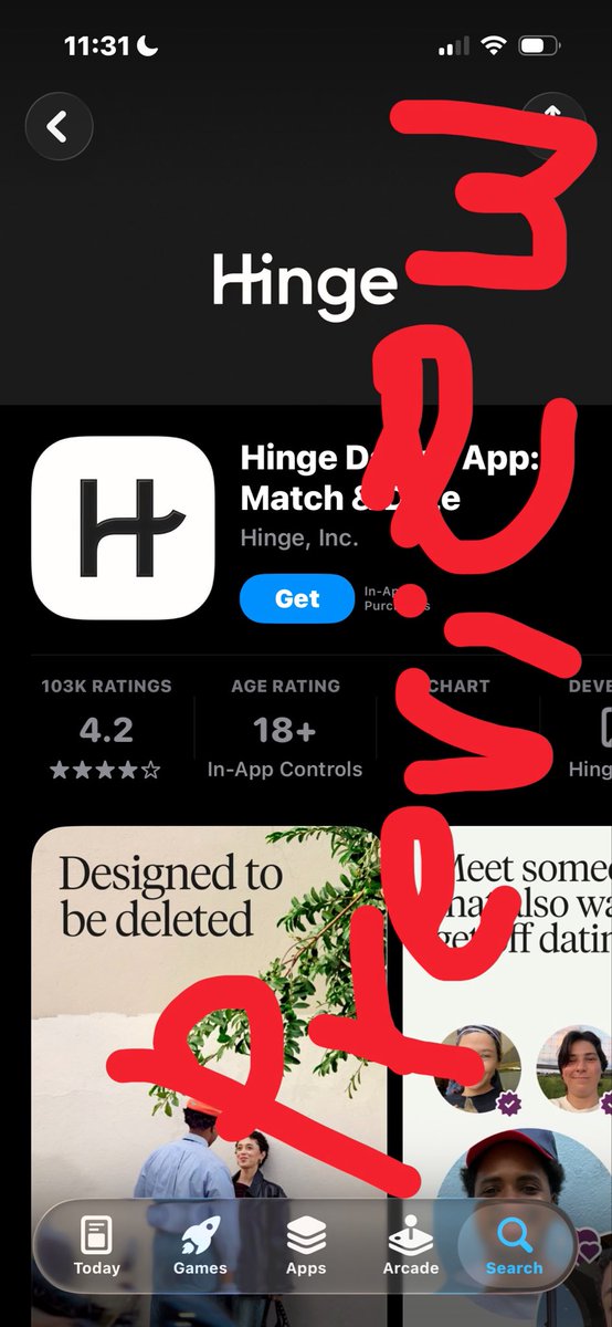 ybglychee's tweet photo. Hinge never downloaded screenshot for sale $5 dollars dm me https://t.co/0CKU03Z5qH