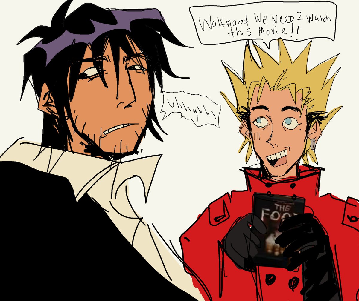 mistifiedranch's tweet photo. #trigun blarg https://t.co/MlsZrUsiia