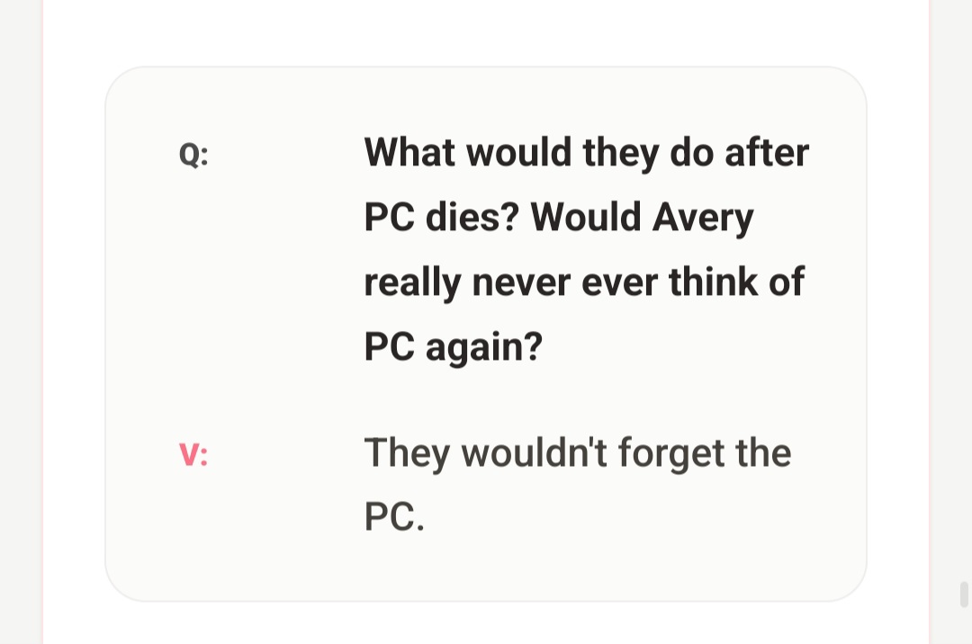 harewraith's tweet photo. @acridyearning avery does love the pc even if they try to constantly deny it, i think they just have so many walls up that they r terrified https://t.co/DFyf6Y01Kc