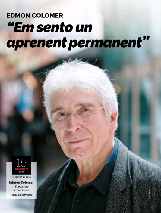 FRobertGerhard's tweet photo. 🎼 "Em sento un aprenent permanent" — Edmon Colomer

El president de la Fundació Robert Gerhard i reconegut director d'orquestra, Edmon Colomer, protagonitza una entrevista a la Revista Musical Catalana. https://t.co/DmbQ5luFHa