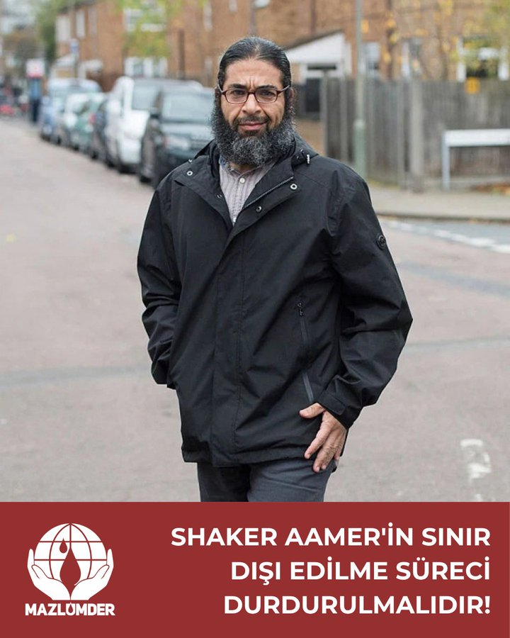 _tevhidgundemi's tweet photo. MAZLUMDER: “Shaker Aamer’in sınır dışı edilme süreci durdurulmalıdır”

🔻 MAZLUMDER, Guantanamo’da 14 yıl boyunca herhangi bir suçlama ve yargılama olmaksızın tutulan Suudi Arabistan vatandaşı Shaker Aamer’in Türkiye’den sınır dışı edilme sürecine ilişkin açıklama yaptı.

🔻 2015’te Guantanamo’dan serbest bırakılarak Birleşik Krallık’a gönderilen ve 2019’dan bu yana Türkiye’de yaşayan Aamer hakkında, avukatlarının açıklamasına göre ABD kaynaklı verilere dayanılarak G-87 tahdit kodu tesis edildi.

🔻 İkamet izni uzatma talebi reddedilen Aamer, İstanbul İl Göç İdaresi tarafından idari gözetim altına alınarak Binkılıç Geri Gönderme Merkezi’ne sevk edildi. Türkiye’de eşi ve 3 yaşındaki çocuğu bulunan Aamer’in Suudi Arabistan’a gönderilmesi hâlinde kötü muamele ve hapis riskiyle karşı karşıya kalabileceği belirtiliyor.