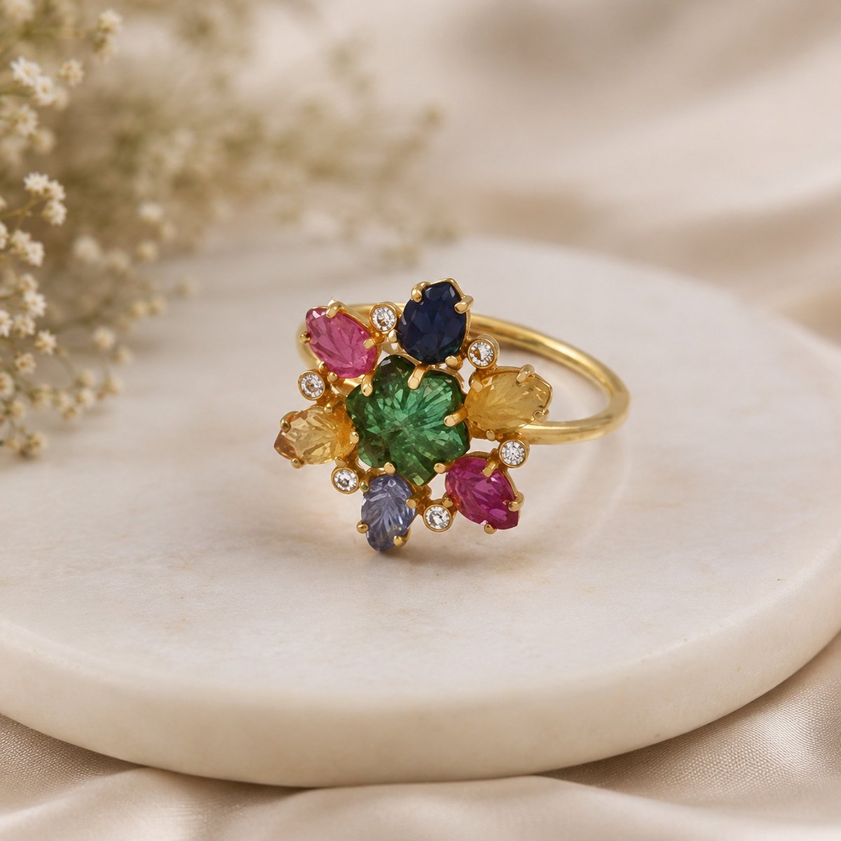 williamdavisec1's tweet photo. Nature-Inspired Floral Ring with Flower Gemstones, Gold-Plated 925 Sterling Silver, Birthstone Wedding Band, Thin and Elegant. https://t.co/EsBn4EQqxK