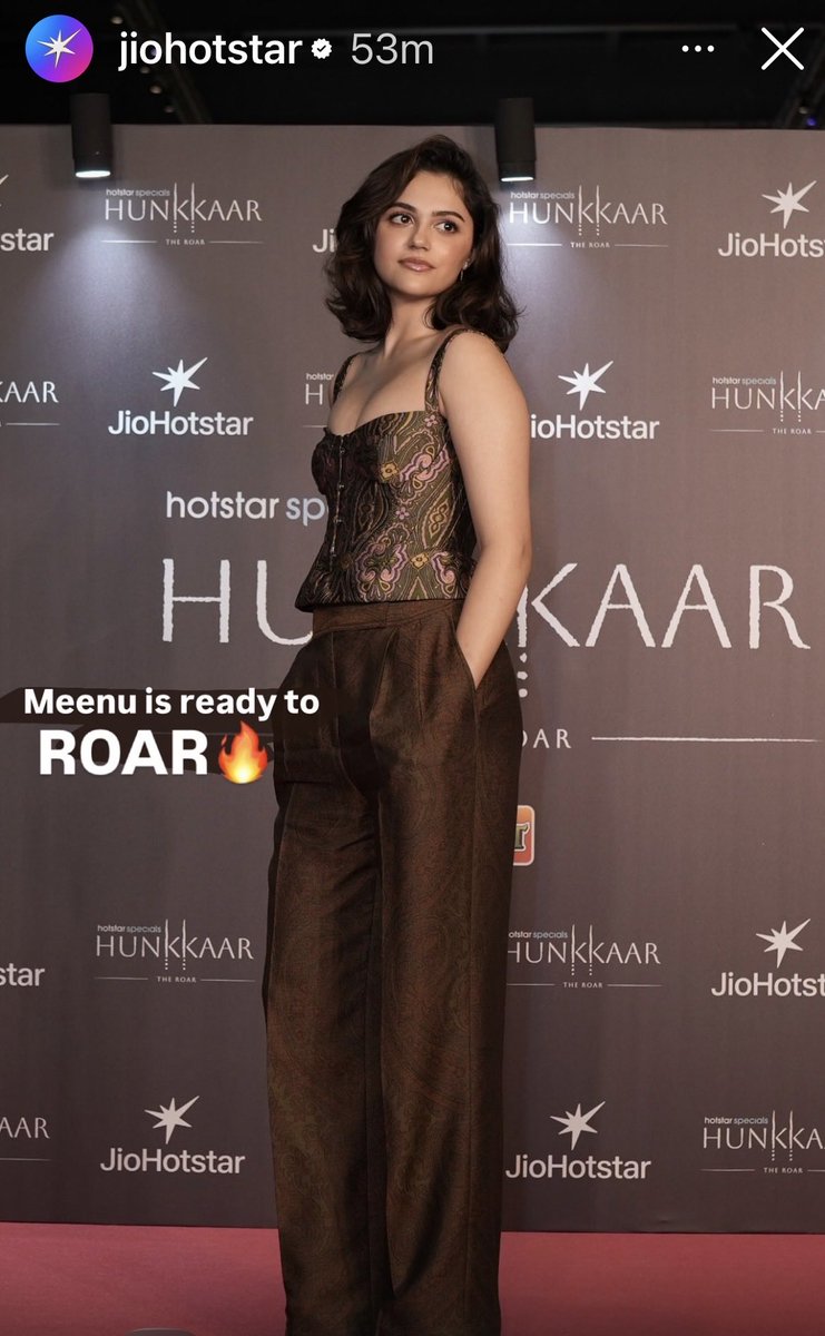 lion7311's tweet photo. Darn right, she’s gonna ROAR. Go Aneet! 🔥 https://t.co/2YlYH3XaRd