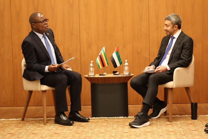 CdeTrababalas's tweet photo. Diplomacy should bring opportunities home, and that is what makes the Zimbabwe-UAE relationship interesting. 🇿🇼🤝🇦🇪 More investment, more trade and more markets , exactly the kind of partnerships we need as we push towards Vision 2030. #NDS2 https://t.co/pgsnEhQFN4