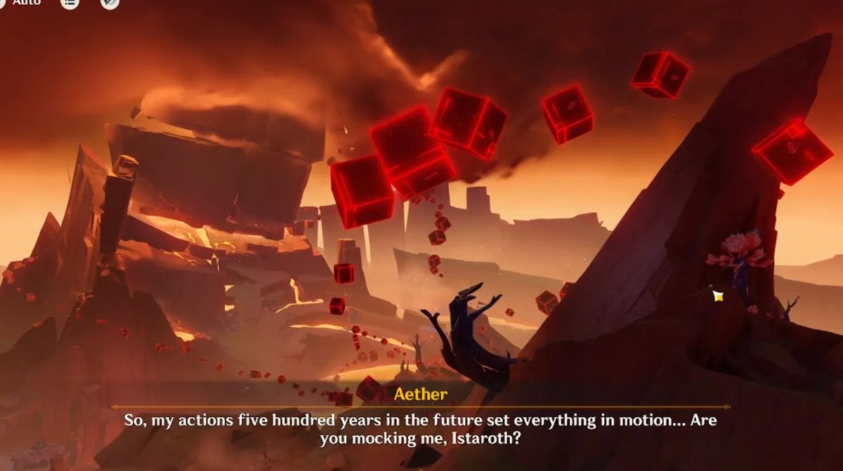 inteyvatz's tweet photo. Istaroth has been shaping past, present, and future events, from influencing nations' fate ever since 6000 years ago to future events yet to unfold and paradoxes

It's bc of her actions that the cataclysm, the traveler's journey and everything they've done for Teyvat happened ++ https://t.co/HdorntPZV4