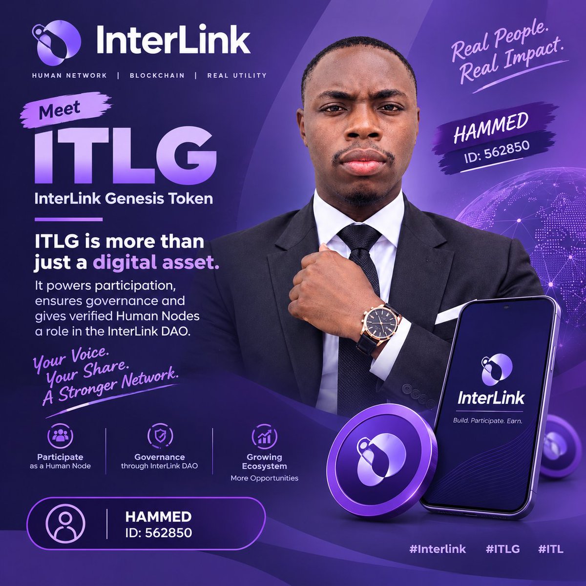 OLLATZURRY's tweet photo. Governance matters.
Eligible ITLG holders can participate in the InterLink DAO and vote on proposals concerning areas such as emissions, conversion rules, features and the network’s direction.
A network grows stronger when its community participates.
#Interlink #ITLG #ITL https://t.co/plfCxCrA2z