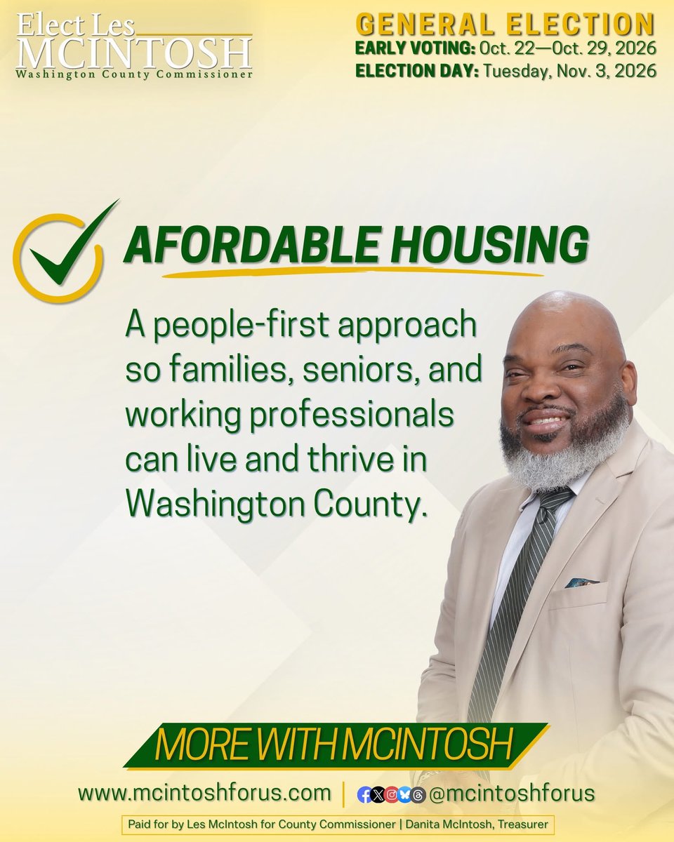 mcintoshforus's tweet photo. ⚠️ Issue: Housing Costs Are Outpacing Washington County Residents

Washington County faces a shortage of housing options. Limited land for multifamily development, outdated land-use regulations, and inadequate infrastructure have stalled new construction. https://t.co/IDFhkmfbXx