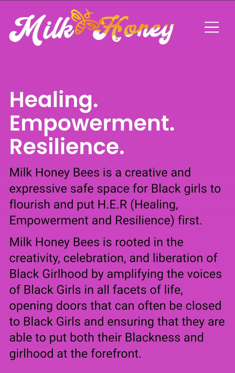 c44rouuu's tweet photo. Mission44 ajudou no financiamento de um projeto que aborda as exclusões ocultas sofridas por meninas negras em escolas, chamado Milk honey, eles também viram mudanças que poderiam fazer para diminuir esses problemas https://t.co/DCpglrirpl