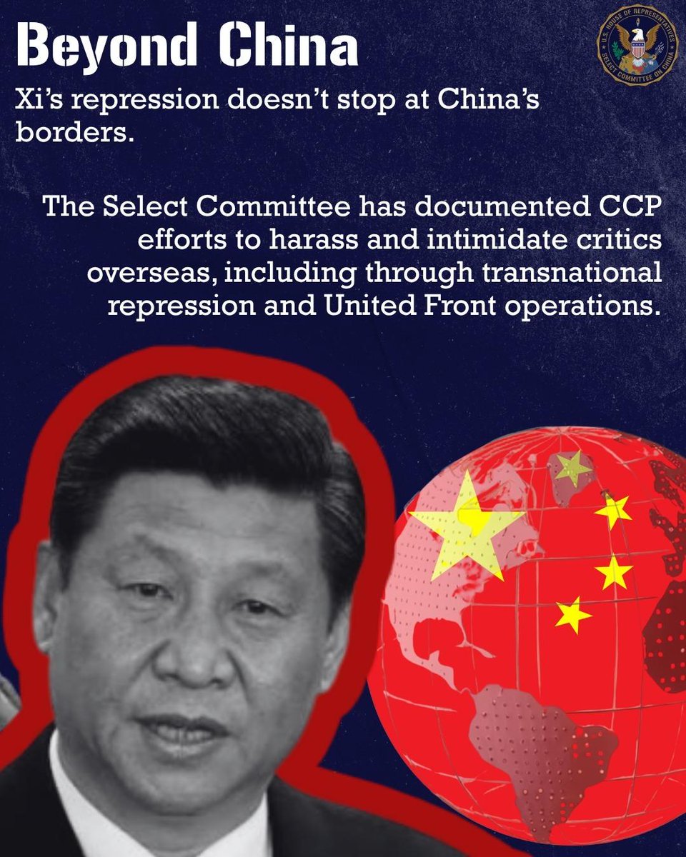 ChinaSelect's tweet photo. America’s foundational values of liberty and free expression are universal, and they will always prevail over the repression and tyranny of Xi Jinping. https://t.co/9P6Gq0uYqk