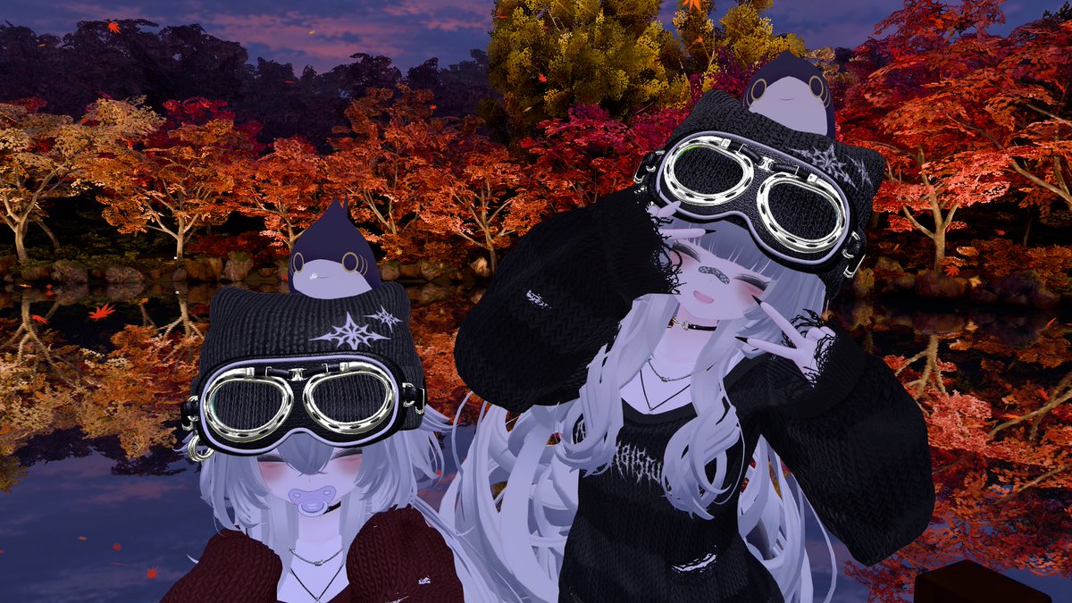 churu_7's tweet photo. 久々のVRチャット
@peco_pq https://t.co/P3WRl7t8SL