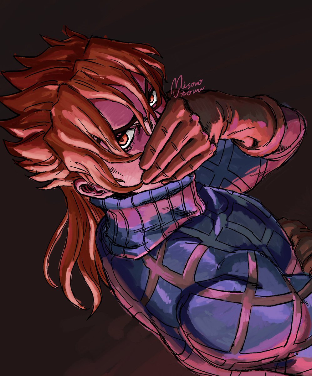 UTOMU_sub2's tweet photo. OPの口隠すディエゴカッコよすぎる
#jjba #jjbafanart https://t.co/SIcxMJoyKP