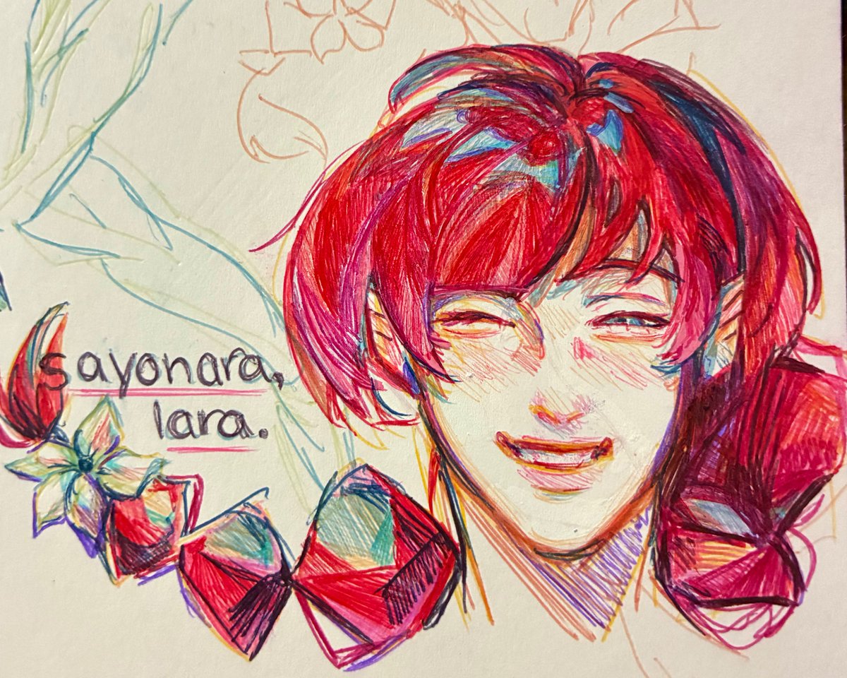 calindrome's tweet photo. sayolara pen doodle idk https://t.co/6rFBquglip