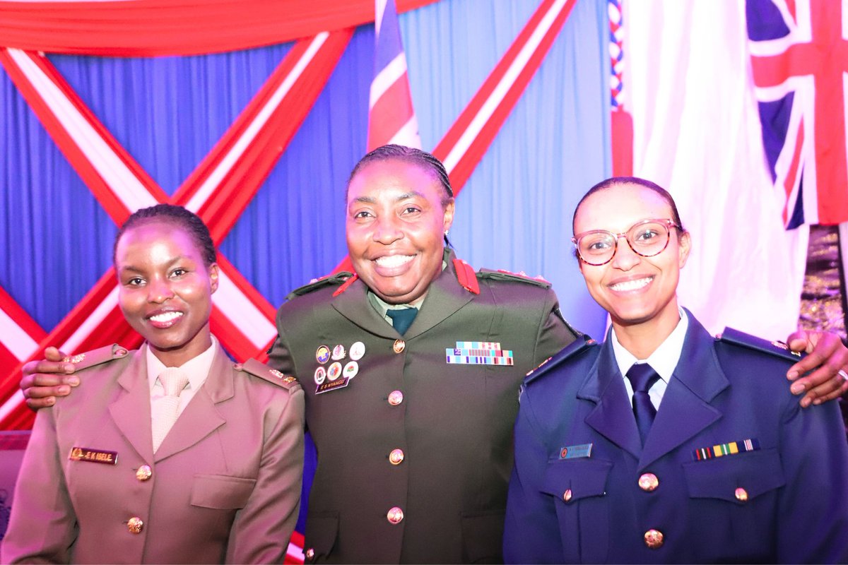 UKinKenya's tweet photo. Yesterday we celebrated the UK's Armed Forces Day with @kdfinfo and defence partners, recognising a partnership that helps keep our countries and region secure. 

Through training, cooperation and shared expertise, we are building a safer and more prosperous future. 
🇰🇪🇬🇧 https://t.co/ZuhWuHXnrL
