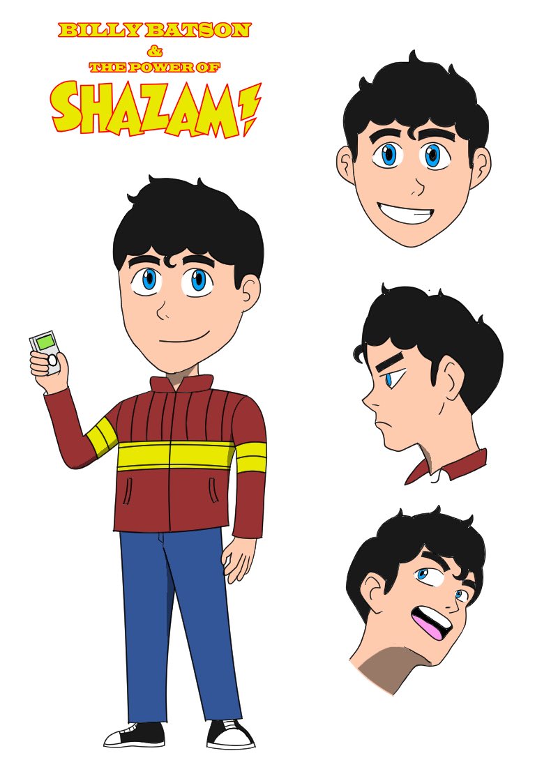 miracle_manor's tweet photo. BREAKING: Meet Billy Batson!⚡

Your first official look at the young hero chosen to wield the Power of SHAZAM!

BILLY BATSON AND THE POWER OF SHAZAM! is expected to debut this Christmas.

#CaptainMarvel #SHAZAM #BBATPOS https://t.co/4gZZbzqvYo