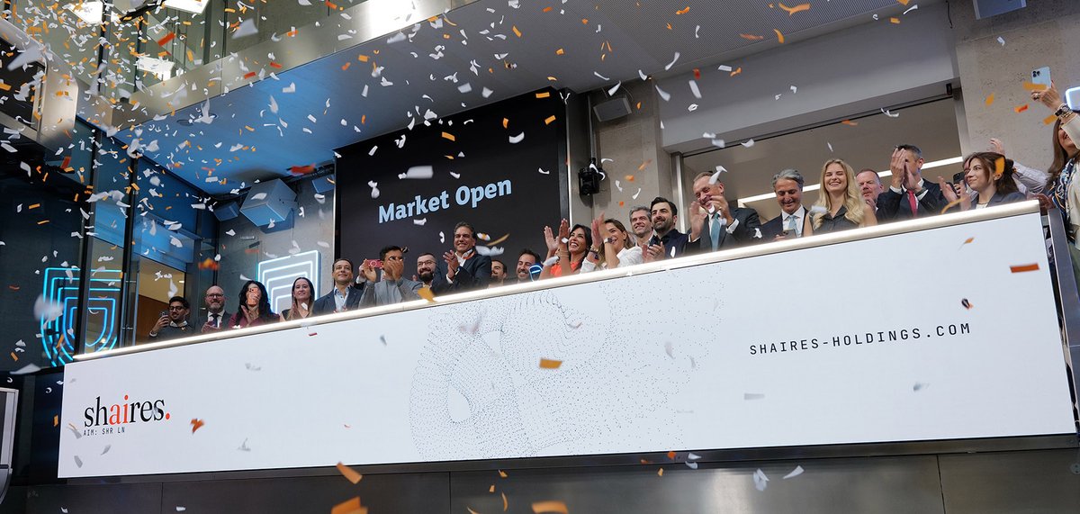 LSEplc's tweet photo. Welcome to AIM, @ShairesHoldings! 🤖🎉 Opening access to private tech companies, including @AnthropicAI, @Stripe and @ByteDanceTalk. 

🔗 https://t.co/evgkeg3X5Y https://t.co/JFNyDnVdLH