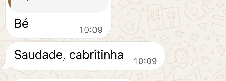 rb67k's tweet photo. eu amo que meu pai me chamava assim e isso virou meu apelido até hoje 🐐 https://t.co/MVVP5pa8Oi