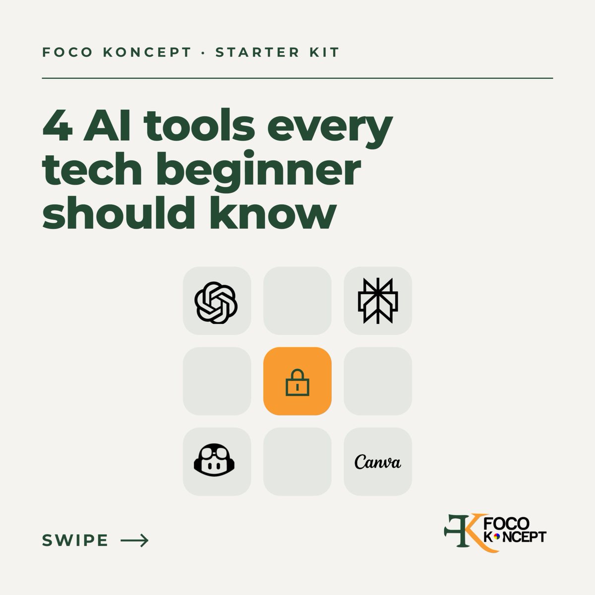 FortuneObieze's tweet photo. Most beginners I speak to aren't short on AI tools. They have too many, and no clear idea which one to open for which task.

Here's the starter kit I recommend to anyone breaking into tech, one tool per job: 🔽 🔽

#TechCareers #AITools #CareerGrowth #Upskilling #BreakIntoTech https://t.co/xYkvBgk8aY