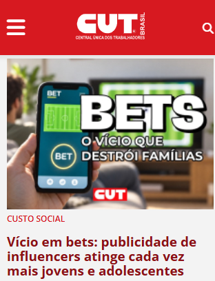 CUT_Brasil's tweet photo. 👏🏾Ontem, numa fala em ato com artistas, o presidente @LulaOficial  anunciou que vai “acabar com as bets” e que clubes de futebol devem “aprender a viver sem lavagem de dinheiro”. Fonte: perfil @eixopolitico https://t.co/FS1dOiHMhd