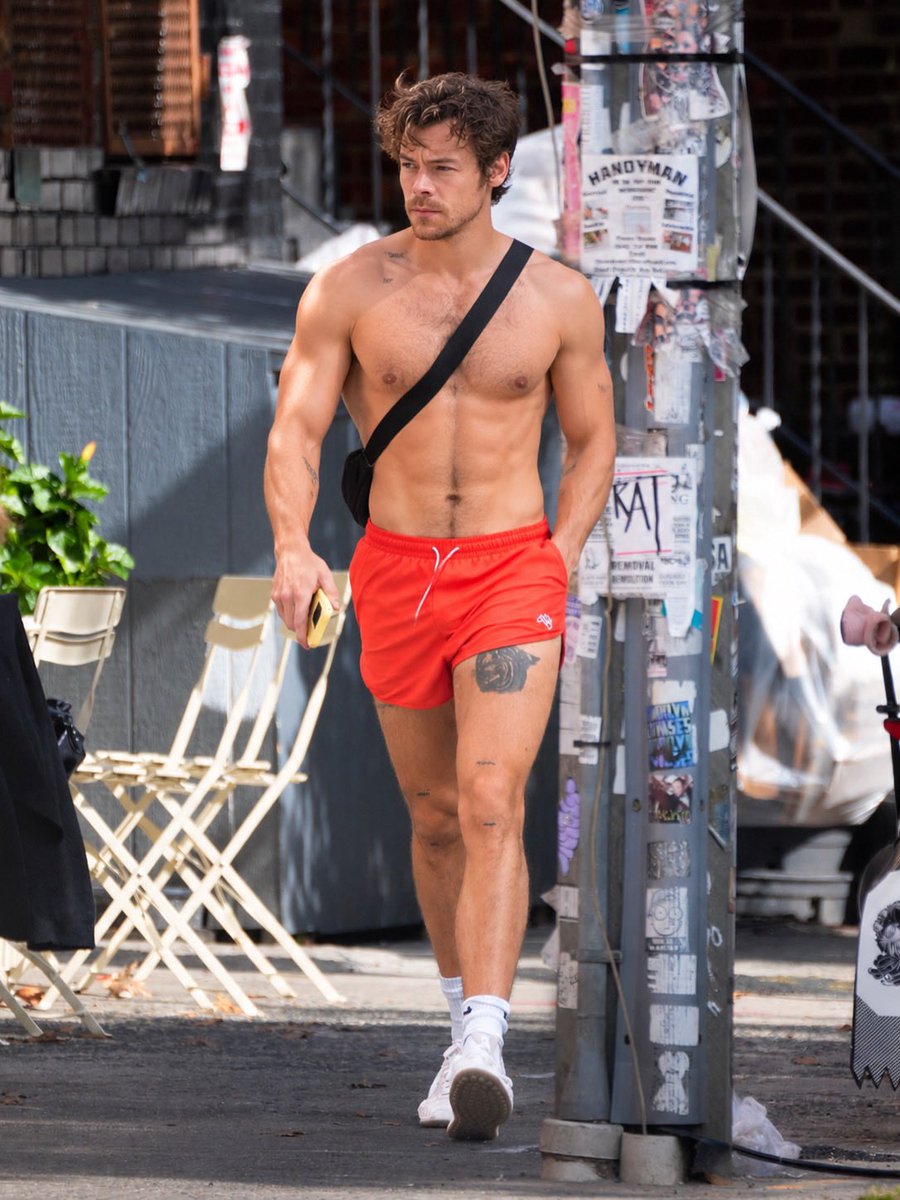 imlolade's tweet photo. Harry Styles turns a casual street walk into a whole moment https://t.co/TC4YWPxQ0P