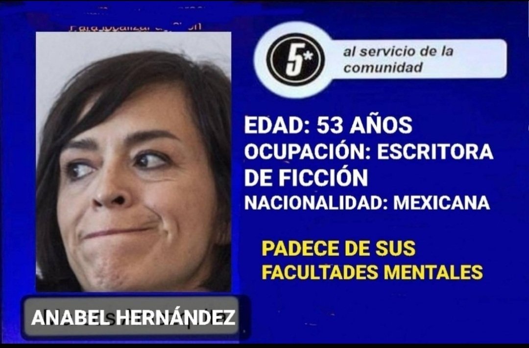 RosaveliaSalaz7's tweet photo. @anabelhoficial Jajajajajaja  te hablamos del gobierno para amenazarte w3y, cómo ves??  Por Dios, quién le cree a esta prófuga del metate??  @anabelhoficial https://t.co/igQJhix3mt