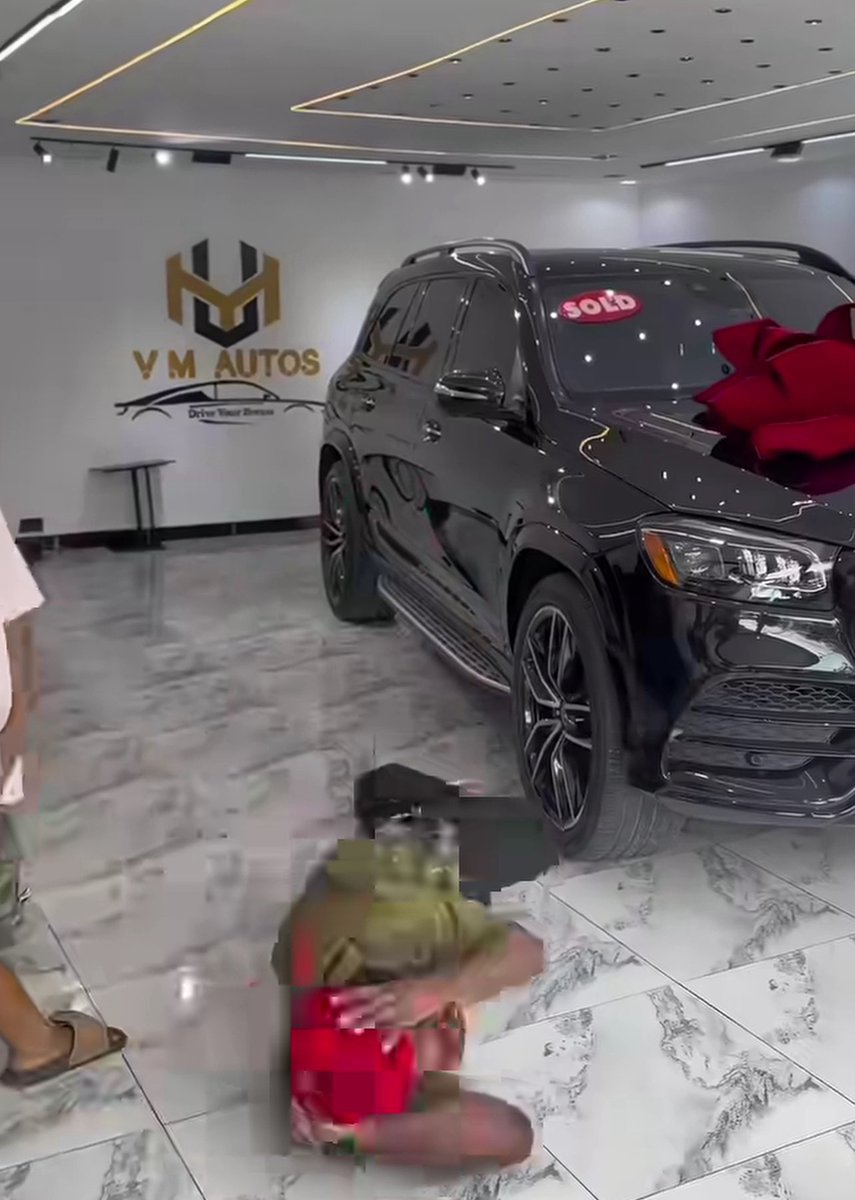 proxy63s's tweet photo. Popular skit maker trench boy  sheds tears of joy after finally acquiring his dream Mercedes. https://t.co/Wcj3p7XDJN