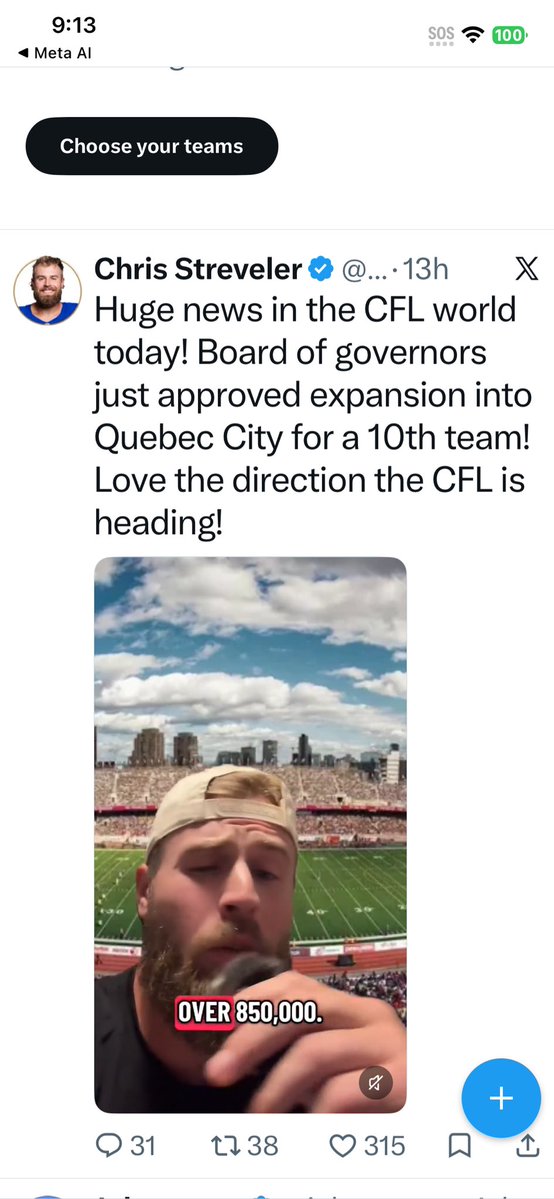 facelesstoddgar's tweet photo. Look @rickzamperin finally, no more cross over @CFL https://t.co/vyR2F5I4xw