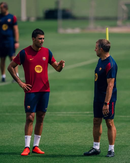 BouafifNour's tweet photo. I think Flick's impact on Barça is going to go far beyond the trophies he's won with us or even the beautiful football we've played under him.

I think he'll be remembered as the coach who helped Barça update its football philosophy. Not by abandoning what Barça has always stood for, but by adapting those principles to the demands of modern football.

For years, there was this idea that as long as Barça had more possession, better technical players and could play "TIKI TAKA", the physical side of the game wasn't important. But modern football has made that approach impossible to sustain on its own. Intensity, physicality, and athleticism have become just as important as technical quality.

And that's what I think Flick has brought to Barça. He's shown that we don't have to choose between our traditional football and the physical demands of the modern game. We can still dominate through possession, combinations and technical quality while also being intense, aggressive and physically strong.

Just look at that Bayern vs PSG game last season. It was a perfect example of how modern football has evolved and why Barça's old approach needed an update.

Flick didn't completely change Barça's identity. He helped modernise it. And if that becomes part of the club's philosophy even after he's gone, I think that could end up being his biggest contribution to Barça.