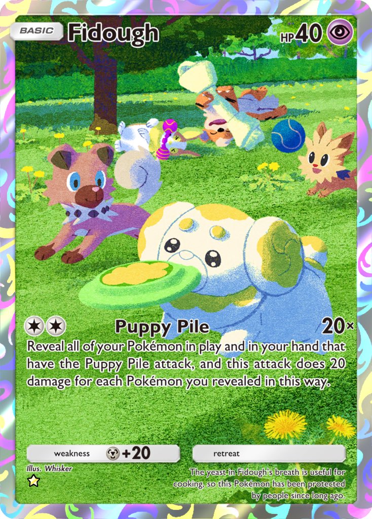 UniteVids's tweet photo. 🌟Pokémon TCG Pocket🌟

New illustrations were revealed for the set B4b:

✅ Fidough
✅ Eevee
✅ Copycat

#PokemonTCGPocket https://t.co/Q2W3vuMaUH