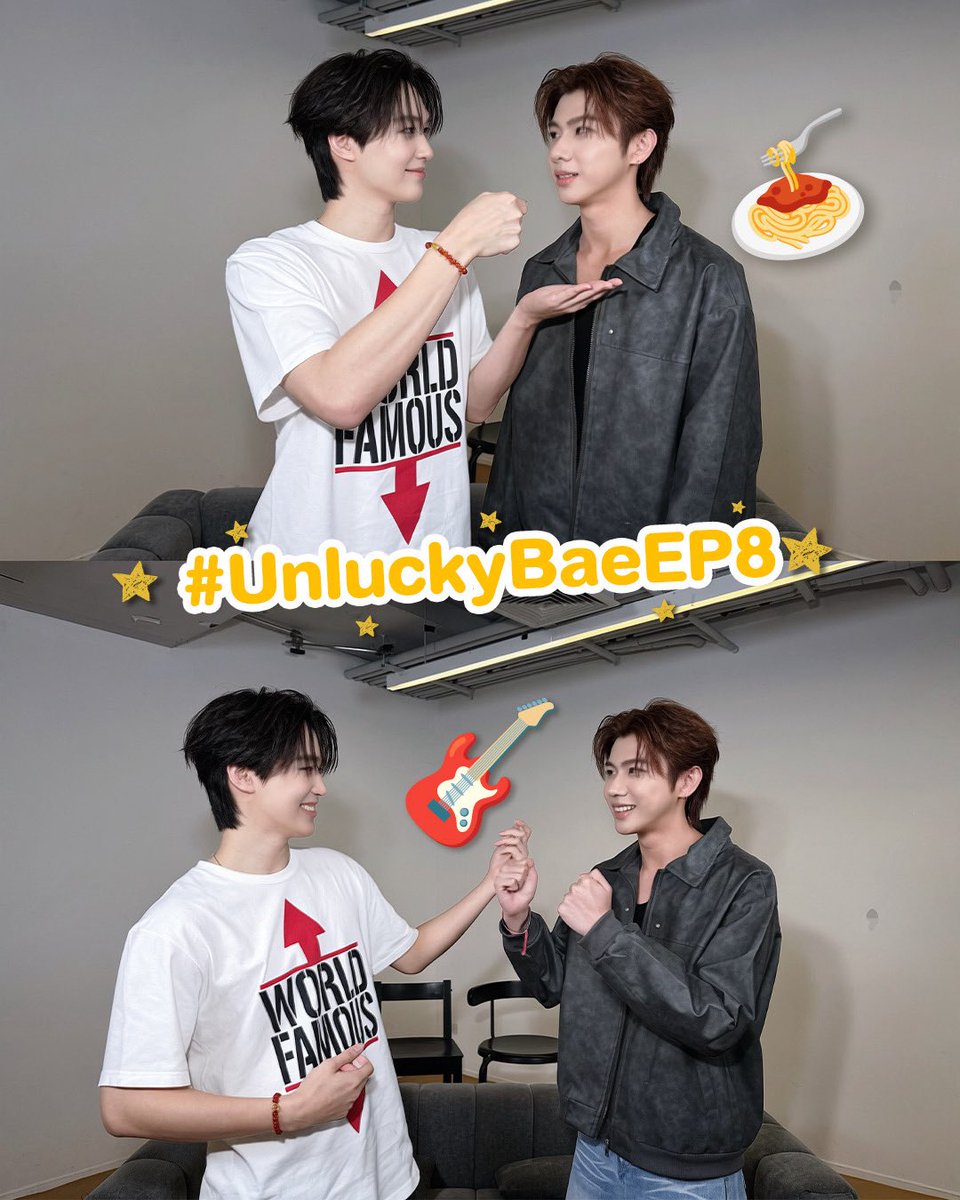 GMMTV's tweet photo. แอบมาสปอยล์ #UnluckyBaeEP8 คืนนี้ มีอะไรเกิดขึ้นบ้างน้าาา🤭❣️ https://t.co/oz64jrSLja