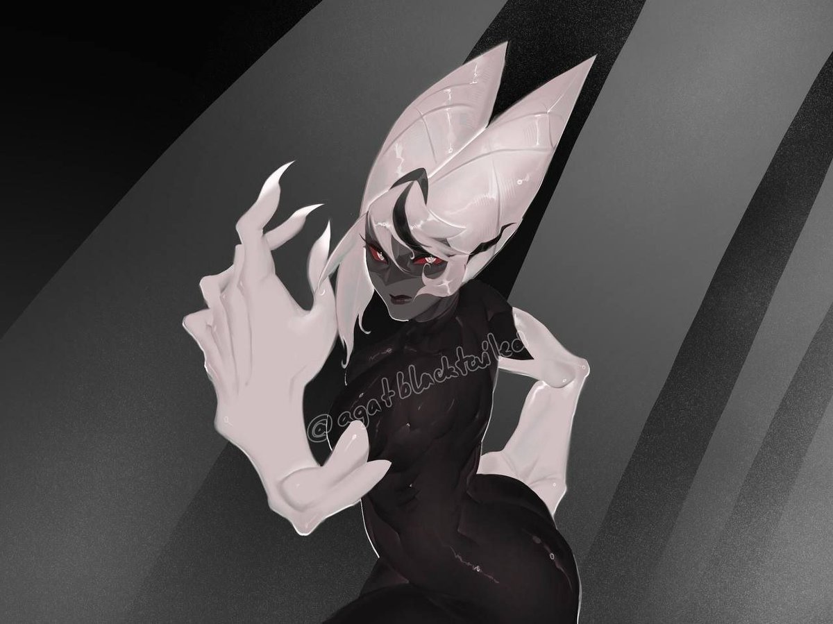 AGATBLACKTAILED's tweet photo. My meow meow

#carmillacarmine #HazbinHotelcarmilla
#hazbinhotelfanart https://t.co/Y4Yvi7HOIg