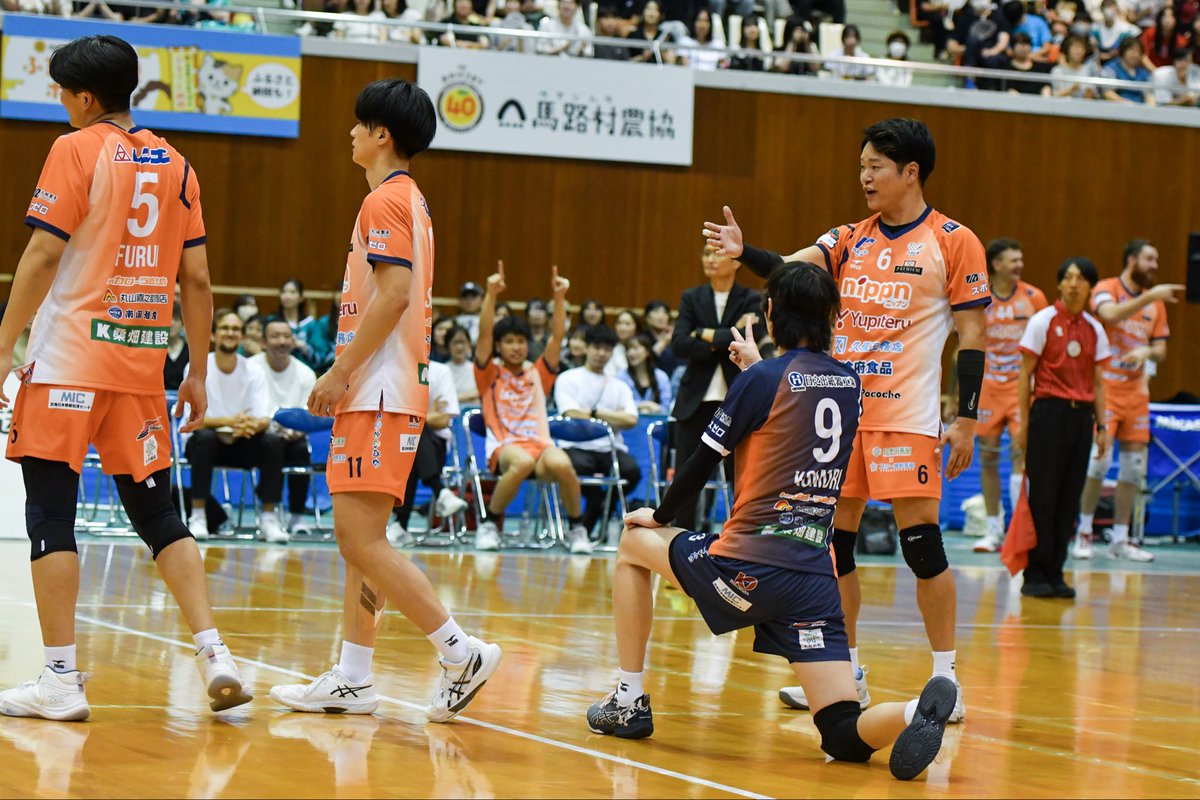1230118K's tweet photo. Kochi Volleyball Preseason Match
2026.09.23  高知県立県民体育館

優磨くんのSAでチェストー！！！！
小森さん笠利くん最後まで2人でやってるのとても懐かしかった🥹

#フラーゴラッド鹿児島 #フラゴラ https://t.co/6iqaPjPoxx