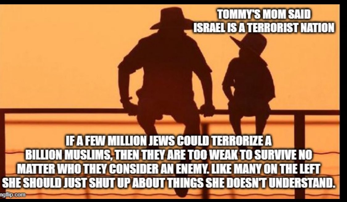 JoshGeller10's tweet photo. @WR7TZfc @mic_WattyG @ProgressivZion nah… 

it’s obvious that evil genocidal jihadis have once again attacked a middle eastern minority, have been royally spanked and are now crying genocide and pretending they are being bullied….

You can pretend otherwise of course in this brave new world women can have penises https://t.co/70NtIw5jx7