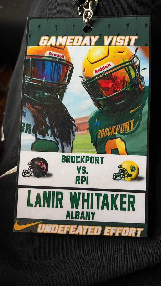 9DaTicket's tweet photo. I had a great experience! At the Brock port homecoming game visit I wanna think @coacharita31 for giving me the opportunity to attend I learned so much about there program they have a great program. It was great to meet @Coach_Potter @coachmangone! https://t.co/plwzOPJ0xn