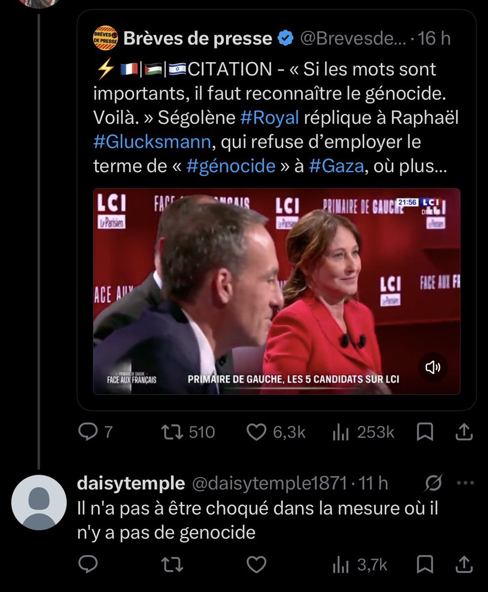 lehood33's tweet photo. @daisytemple1871 @AkunAminata Pas la peine tkt, on sait déjà pour qui tu roules https://t.co/XlsdLc5CrJ