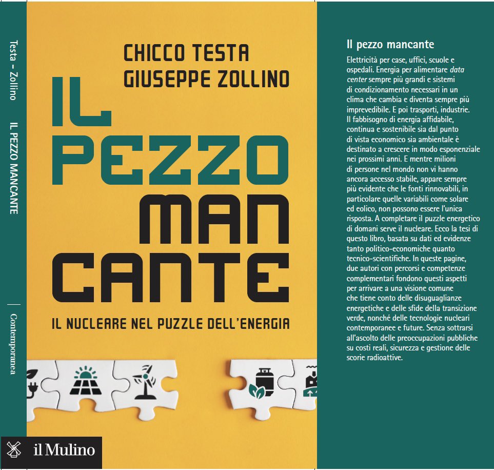 GiZollino's tweet photo. Qui è dove il prof. @CrisantiEuropa, invocando basi scientifiche, presenta il rapporto R/P (cioè il rapporto tra le riserve note diviso per la produzione annua, tipico di ogni fonte derivante da attività estrattiva) come tempo rimanente da oggi al suo esaurimento. 
Caro collega, migliaia di studenti della triennale di ingegneria dell'energia della nostra (sua e mia) prestigiosa @UniPadova saprebbero spiegarle cosa esprime davvero quel numero. Lei ha detto che oggi R/P del petrolio sono 55 anni. Pensi che 60 anni fa quel rapporto valeva circa 40 anni... e infatti garruli ambientalisti lo usavano per urlare "nel 2000 avremo esaurito il petrolio". E oggi, 2026 lei crede di poter ugualmente affermare "il petrolio finirà tra 55 anni". E lo stesso -mutatis mutandis- l'uranio.
Non mi soffermo sul resto.
La invito solo a immaginare le risate che si sarebbe fatto lei se io avessi affermato: "basta chiacchiere, per combattere la malaria, bastano gli zampironi" 😉.

PS, alla prima occasione sarà un piacere farle omaggio di una copia con dedica allo scienziato microbiologo.