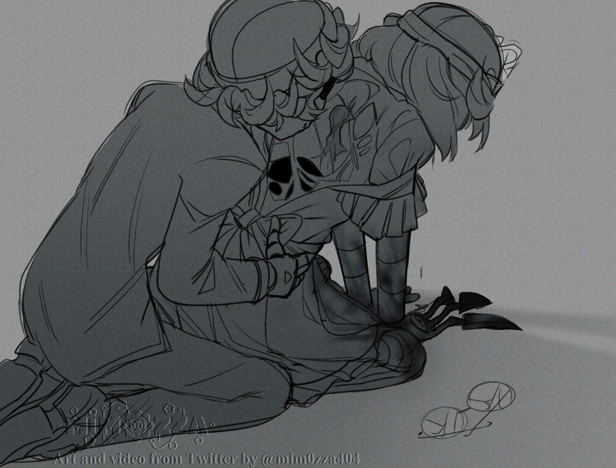 mim0zza404's tweet photo. Day 4 - You're not a monster.
#envyweek2026 #envy #murderdrones https://t.co/oN6lhCUZFi